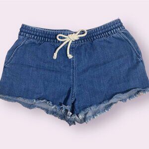 XS Blue American Eagle Drawstring Shorts